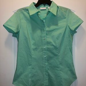 NWT New York & Company collared button down shirt